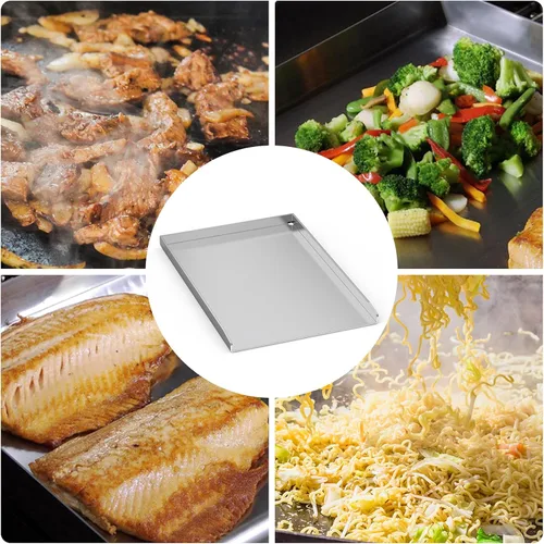 Miniatura 7 de Stanbroil Sartén de acero inoxidable para modelos Weber Spirit Grill – Parrilla de gas para la serie Spirit 300, Spirit 700, Genesis Silver B/C