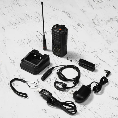 Miniatura 8 de BAOFENG UV-9G GMRS Radio, Radio bidireccional impermeable IP67 para adultos, Escáner y receptor NOAA de largo alcance, Radio recargable portátil