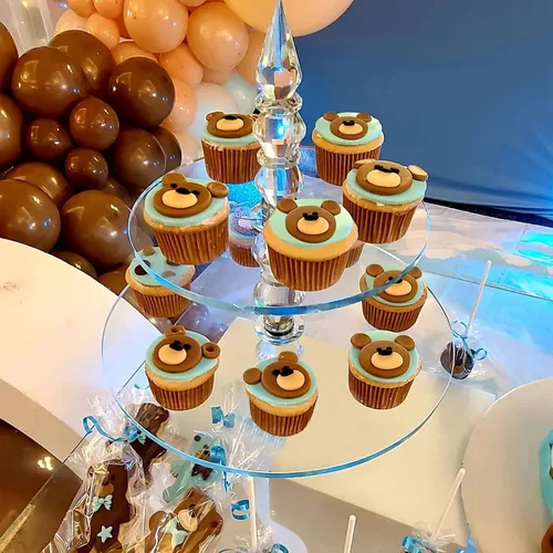 Miniatura 8 de Moldes de silicona de oso de chocolate, 4 piezas, moldes de silicona para osos de pasteles, moños para pasteles, decoración de pasteles, dulces