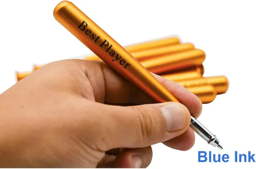 Miniatura 5 de Maydahui 12 bolígrafos de béisbol de béisbol con diseño de bate de béisbol, bolígrafos deportivos geniales para el mejor jugador, tinta azul