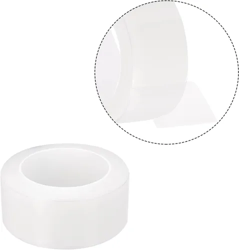 Miniatura 4 de MECCANIXITY Película protectora extraíble, 1.97 pulgadas x 328 pies, rollo de película protectora contra arañazos para muebles, electrodomésticos