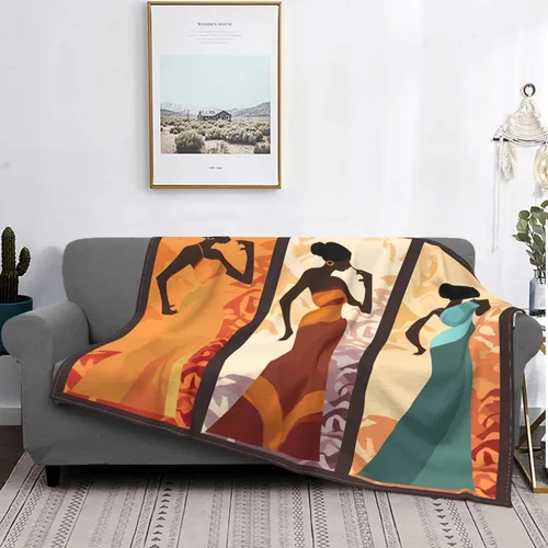 Miniatura 24 de 250 Anniversary USA Flag Flannel Fleece Throw Blankets, Patriotic Eagle Super Warm Soft Sofa Blanket All Season (40"x30")