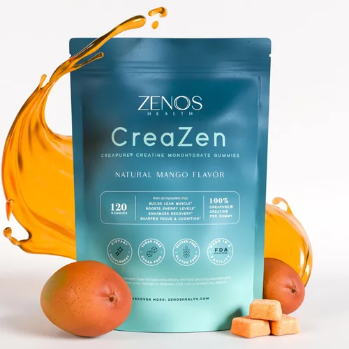 Miniatura 9 de Zenos Health CreaZen - Gomitas de monohidrato de creatina - Suplemento de creatina para el crecimiento muscular, la fuerza, la recuperación