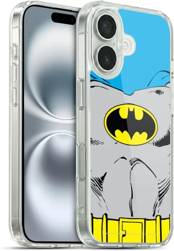 Miniatura 206 de Head Case Designs Funda de gel con licencia oficial de Batman DC Comics Bat Signal Logos [protección de grado militar] compatible con Apple iPhone 7