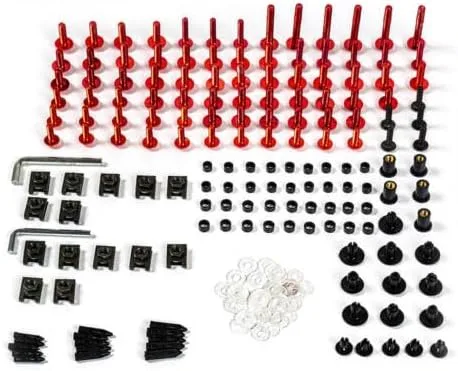 Miniatura 7 de Kit de tornillos completos de carenado para Suzuki GSXR600 GSXR750 GSX-R750 K1 K4 K6 2000 2001 2002 2003 2004 2005 2006 2007 sujetadores de aluminio