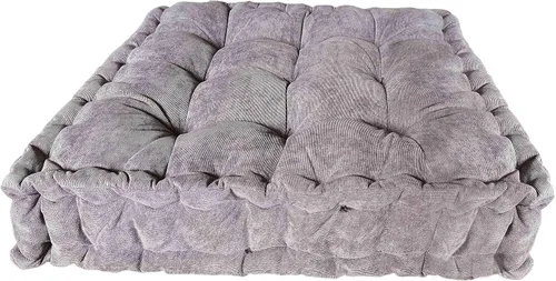 Miniatura 3 de Verpert Almohada de suelo de 25 x 25 pulgadas, cojín cuadrado de meditación para adultos, cojín de asiento acolchado de gran tamaño para rincón
