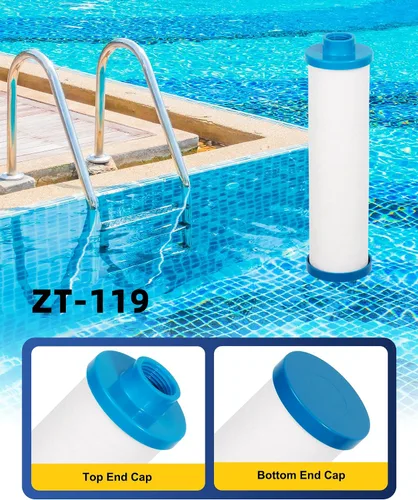 Miniatura 3 de ZOTEE Filbur FC-3128 - Filtro desechable para bañera de hidromasaje con adaptador de manguera de jardín, repuesto para PPS2100, Darlly PP6903, 1