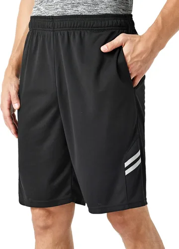 Miniatura 22 de Liberty Imports Paquete de 5 pantalones cortos de baloncesto atléticos de secado rápido para hombre, entrepierna de 9 pulgadas con bolsillos, ropa