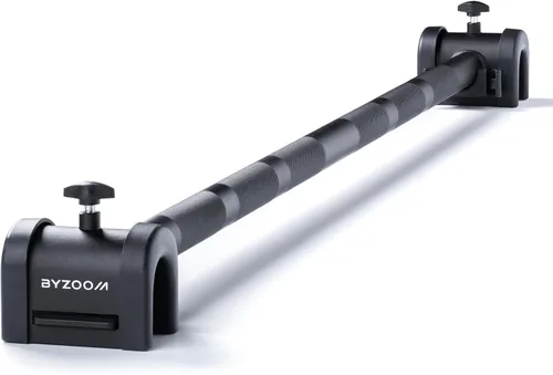 Miniatura 2 de BYZOOM FITNESS Juego de mancuernas ajustables de 25 libras y barra fácil
