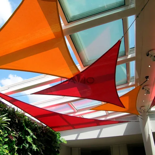 Miniatura 5 de Patio Paradise - Toldo triangular de 12 x 12 x 12 pies, tela para bloquear el sol, toldo de pergolado para patio, tela para bloquear la luz solar