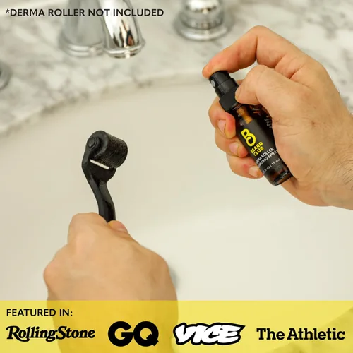Miniatura 6 de The Beard Club Derma Roller Spray limpiador - Limpia y prolonga la vida útil del rodillo Derma - 0.5 onzas