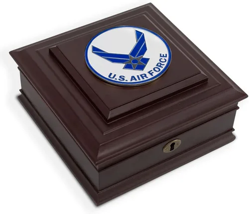 Miniatura 8 de Caja de escritorio medalla de la Guardia Costera de EE. UU. de Allied Frame Guardacostas