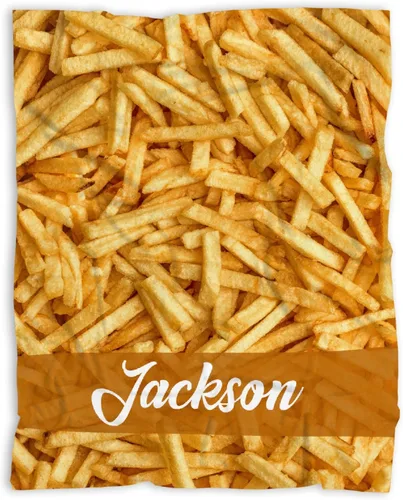 Miniatura 48 de Manta de Chips de Nachos para Otoño Invierno Primavera Todas las Estaciones Cálida Mullida 50x40 pulgadas para Pequeños Microfelpa Ligera Térmica