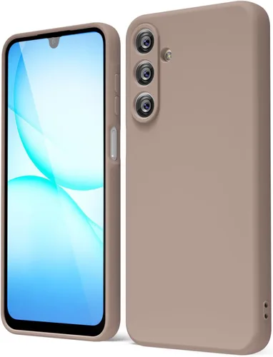 Miniatura 274 de oakxco Funda para teléfono Samsung Galaxy A12 con agarre de silicona líquida, linda delgada fina suave cubierta de gel de goma TPU lisa para mujeres