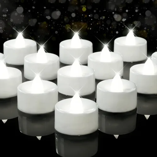 Miniatura 19 de Beichi Paquete de 100 velas LED sin llama a granel