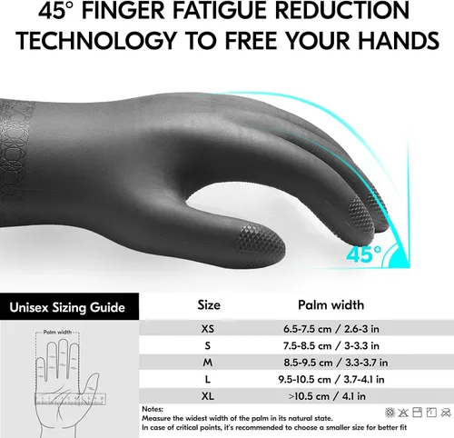 Miniatura 7 de Vgo... Men's Work Gloves,Abrasion & Tear Resistant,for Construction, Cement, Sewage, Drain Cleaning & Rough Tasks(TP1117)