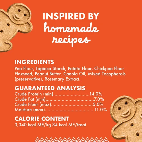 Miniatura 3 de Cloud Star Buddy Biscuits - Golosinas crujientes sin granos con mantequilla de maní, 14 onzas (paquete de 2)