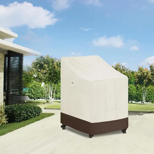 Miniatura 2 de Easy-Going Funda para Silla Apilable de Exterior Resistente, Funda para Silla de Patio Impermeable, Funda para Muebles de Exterior Resistente al