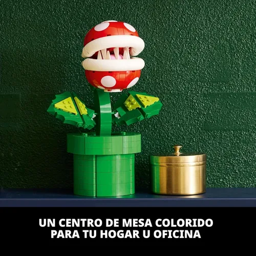 Miniatura 9 de LEGO Super Mario - Juego de construcción de plantas de piraña para adultos, Mario coleccionable para hombres y mujeres, a partir de 18 años, regalo