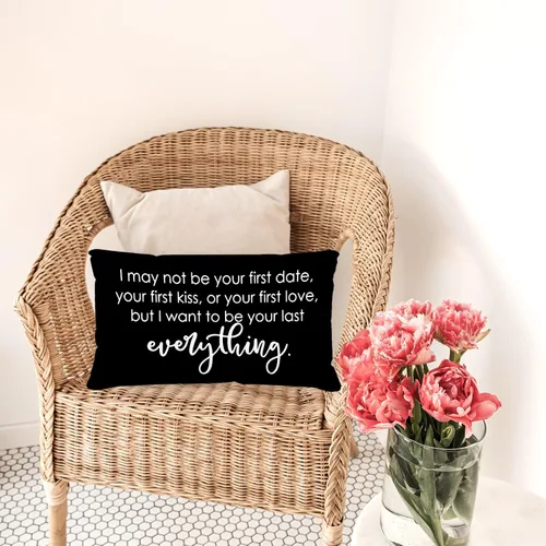 Miniatura 4 de Sufamb Regalos románticos de relaciones de larga distancia, reversible, decoración para el hogar y el dormitorio, funda de almohada de 12 x 20