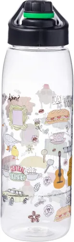 Miniatura 11 de Silver Buffalo Disney Lilo and Stitch Pineapple Pop Up Peek-A-Boo - Botella de agua con tapa de rosca, 28 onzas Piña Peek-A-Boo de Lilo y Stitch