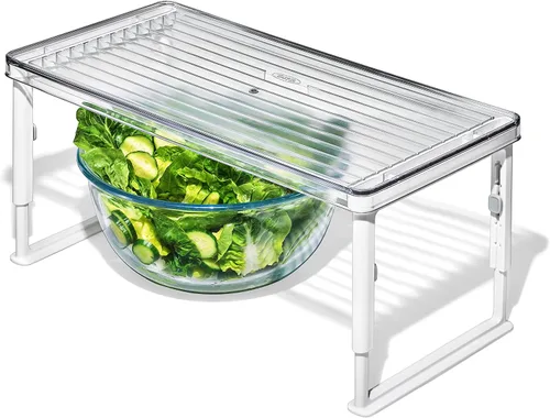 Miniatura 10 de OXO Good Grips - Contenedor de organización para nevera, 5 x 14 pulgadas, para tazas de yogur, productos pequeños, contenedores de bayas y más