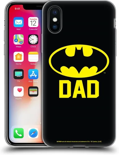 Miniatura 281 de Head Case Designs Funda de gel con licencia oficial de Batman DC Comics Bat Signal Logos [protección de grado militar] compatible con Apple iPhone 7