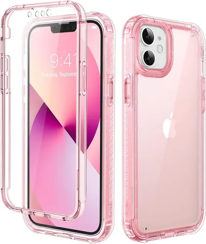 Miniatura 25 de Lifedance - Funda diseñada para iPhone 14/iPhone 13, funda protectora resistente de cuerpo completo con protector de pantalla incorporado