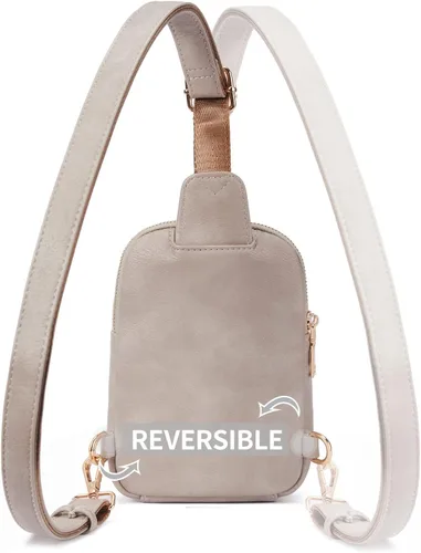 Miniatura 6 de CORALDAISY Fanny Pack Crossbody Bags for Women Fanny Packs for Women Sling Bag Belt Bag for Women cross body bag purses for women Vegan Leather