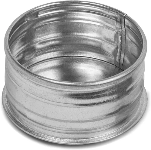 Miniatura 6 de Repa Market Tapa redonda de 4 pulgadas para conducto de secador, tapa en T de acero galvanizado, tapón de metal, cubierta de tubería para interiores