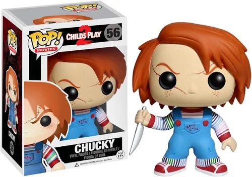 Miniatura 2 de POP Child's Play 2 - Chucky Funko Pop! Figura de vinilo (paquete con funda protectora compatible con Pop Box), multicolor, 3.75 pulgadas