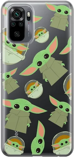 Miniatura 10 de ERT GROUP Caja del teléfono móvil para Xiaomi REDMI Note 10/10S Original y con licencia oficial Star Wars Patrón Baby Yoda 001 adaptado de manera