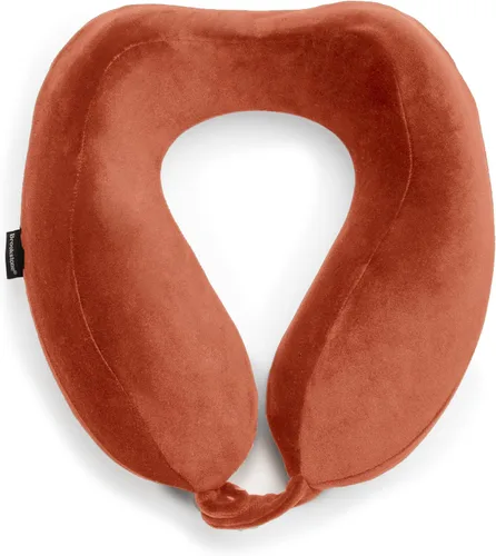 Miniatura 11 de Almohada de viaje para el cuello Brookstone - Almohada de espuma viscoelástica rellenable contorneada y ligera para el cuello, para dormir