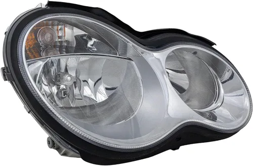 Miniatura 3 de Rareelectrical El nuevo par de faros halógenos es compatible con Mercedes-Benz C240 C320 Sedan 2005 por número de pieza 203-820-16-59 2038201659