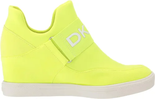Miniatura 6 de DKNY Zapatos deportivos de cuña sin cordones Essential para mujer