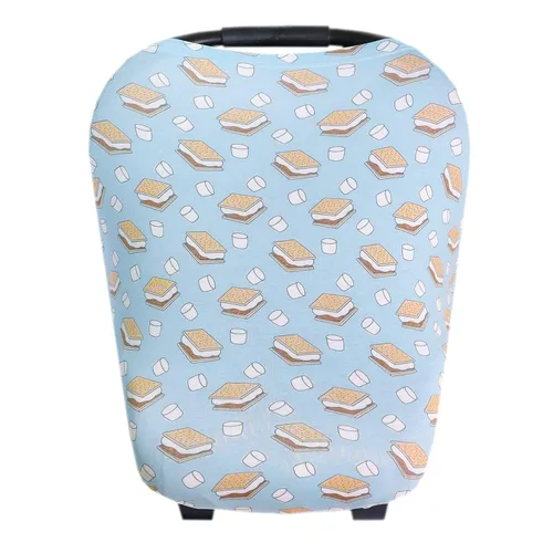 Miniatura 86 de Copper Pearl Funda multiusos: fundas de asiento de automóvil, funda de lactancia y funda para cochecito, tela elástica, uso para todas las Mundo