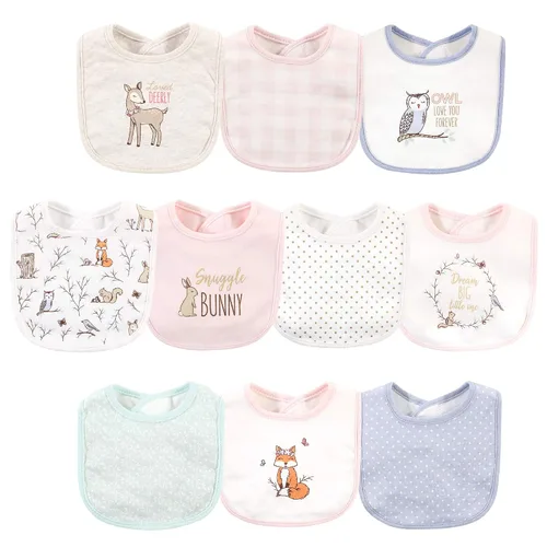 Miniatura 11 de Hudson - Babero unisex de algodón para bebé, baberos de algodón, talla única , Cactus rosa
