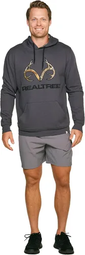 Miniatura 4 de Realtree Men's Edge Logo Fleece Pullover Hoodie