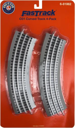 Miniatura 3 de Lionel FasTrack O31 Full Curve - Paquete de 4, calibre O