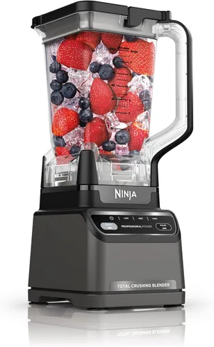 Ninja Licuadora profesional 2.0 | Máquina de batidos, batidora, trituradora de hielo, tecnología de trituración total, programa Auto-iQ, potencia de