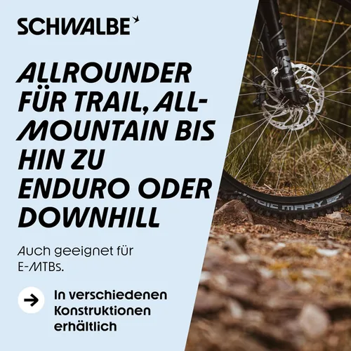 Miniatura 7 de Schwalbe Unisex – Neumático Magic Mary HS447 DH para adultos Nerón