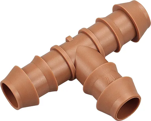 Miniatura 10 de Paquete de 21 conectores universales de púas para riego por goteo de 1/2 pulgada