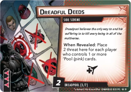 Miniatura 6 de Marvel Champions The Card Game Deadpool EXPANDED HERO PACK – Juego de estrategia de superhéroes, juego cooperativo para niños y adultos, a partir