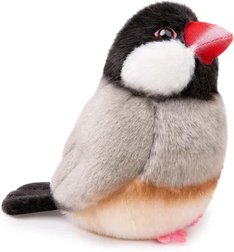 Miniatura 11 de Tiny Heart Juguete de peluche de pájaro de teta azul de simulación, realista, 5.51 pulgadas, suave y lindo para niños y niñas, regalos