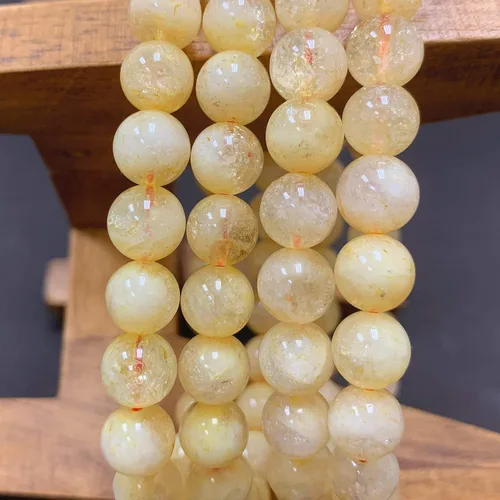 Miniatura 491 de Gem Avenue Handmade Round Bead Stretch Bracelet Unisex Natural Stone Beaded Jewelry for Men & Women, Elastic Wristband for Daily Wear
