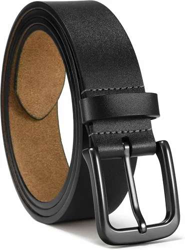 Miniatura 21 de CHAOREN Cinturones de cuero para hombre - Cinturón de 35mm de cuero genuino para jeans - Regalo para hombre para vestir casual