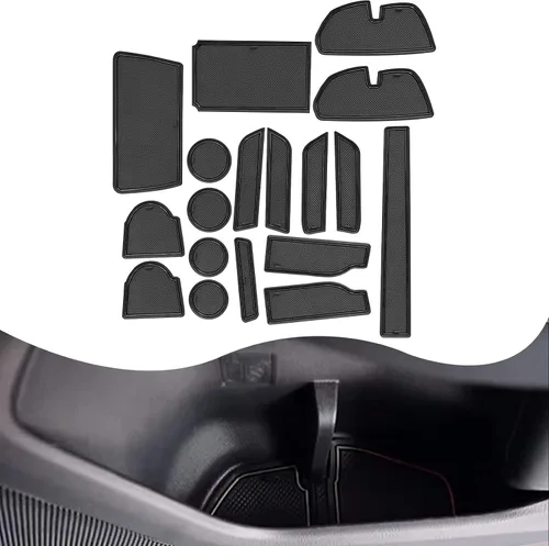 YEE PIN Para Subaru Crosstrek STARLINK 2024 Tapete de consola Crosstrek Guantera Crosstrek 2024 Crosstrek Cup Mats 2024 STARLINK Inserts Liners para