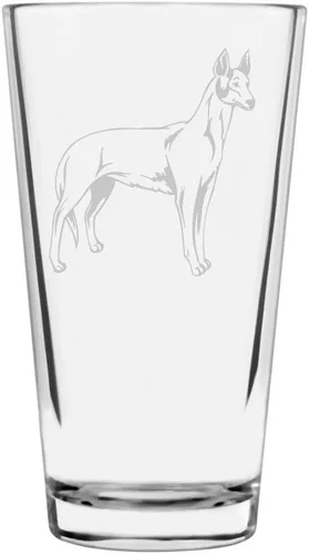 Miniatura 233 de Perro de Presa Canario - Vaso de pinta personalizado con temática de perro grabado multiusos, 16 onzas