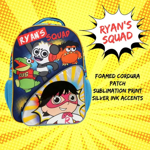 Miniatura 4 de Ryans World Backpack for Boys Girls Ryan School Bookbag 16 Inch