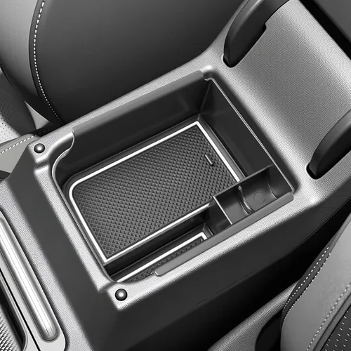 Miniatura 27 de SKTU Compatible con 2020-2024 2025 Land Rover Defender organizador de consola central 2023 2024 2025 accesorios Defender 2024 2025 bandeja